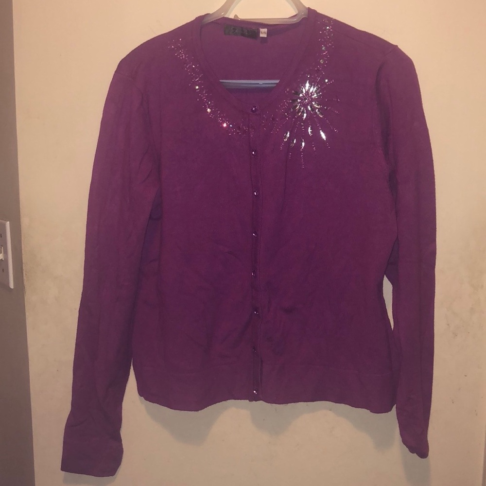 Jessica Beaded Cardigan